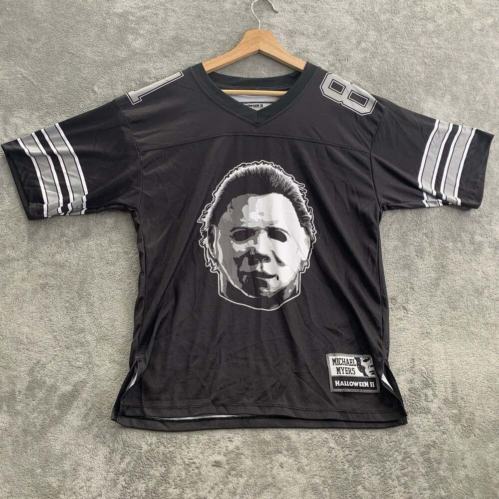 Halloween II Jersey Mens Small #81 Michael Myers Football Horror Movie